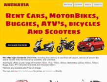 Tablet Screenshot of anemayiacarsbikes.com